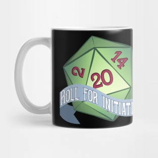 D20 Dice Natural Twenty Roll for Inniative Mug